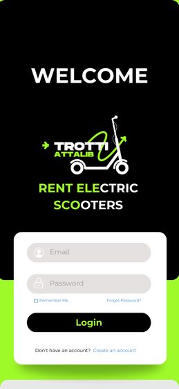 App prototype — login